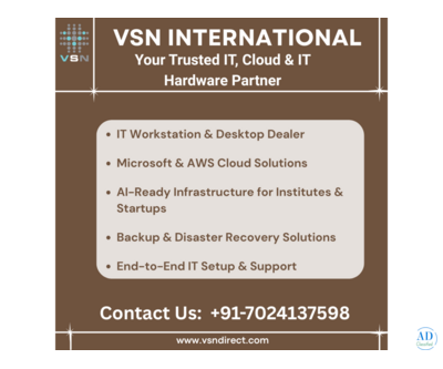 Your Trusted IT, Cloud & Hardware Partner – VSN International | Official HP Dealer