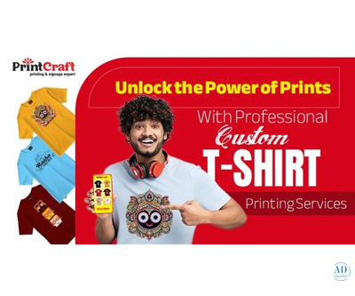 Unlock the Power of Prints with Custom T-Shirt Printing Services