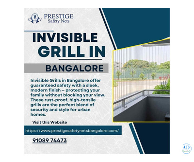 Best Invisible Grills for Balconies & Windows in Bangalore
