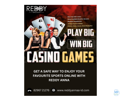 Reddy Anna Booking Services - Get Online Sports Gaming Partner