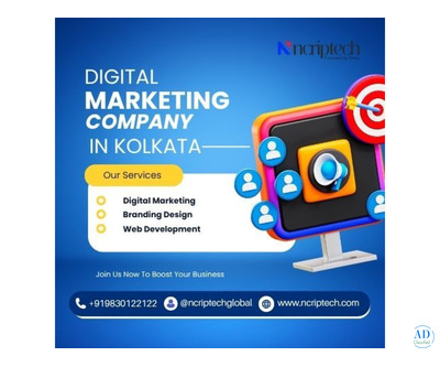 Digital Marketing Company in Kolkata – Ncriptech | Call: +91 9830122122