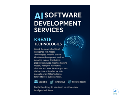 AI Software Development Services by Kreate Technologies
