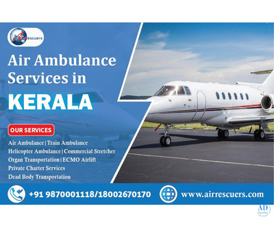 Trusted Air Ambulance Services in Kerala – 24/7 Support.