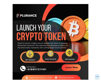 Launch Your Token Idea with Plurance – Leading Crypto Token Development Company