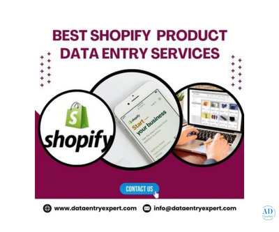 Best Shopify Product Data Entry Services