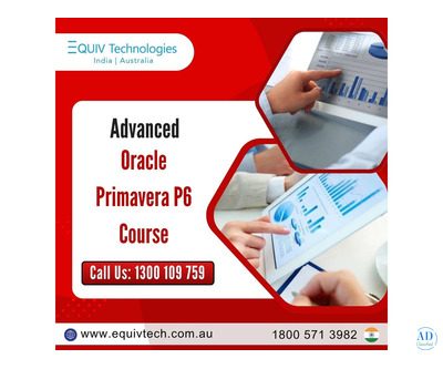 Advanced Oracle Primavera P6 Course