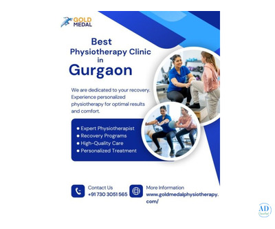 Best Physiotherapy Clinic in Gurgaon - Gold Medal Physiotherapy
