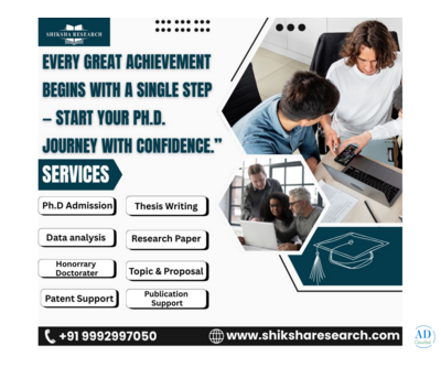 Comprehensive Ph.D. Support Services by Shiksha Research