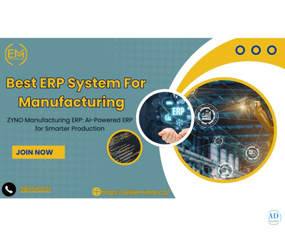 Best ERP System for Manufacturing | Elite Mindz – Trusted ERP Software Provider