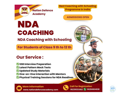 NDA Academy in Pune for 11th And 12th