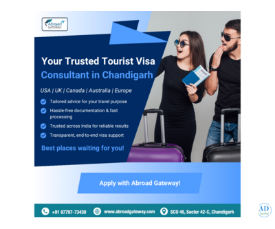 Tourist Visa Services in Chandigarh – Abroad Gateway