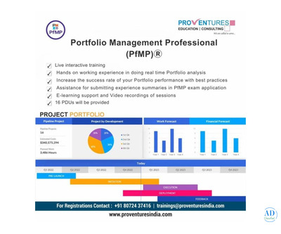 Top Online Institute for PfMP training in Hyderabad | 8072437416 | Proventures Management