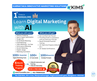 Best AI-Powered Digital Marketing Training in bangalore