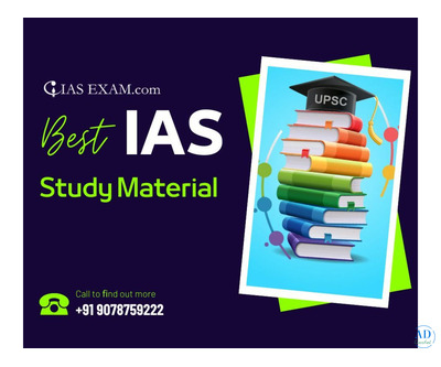 Your Ultimate Guide to Success: Find the Best IAS Study Material at IASExam.com