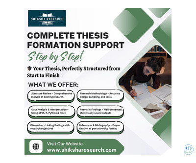 Thesis Formation Services – Structured, Accurate & University-Ready