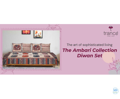 The art of sophisticated living The Ambari collection Diwan set