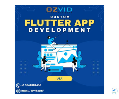 Flutter App Development Company in Dallas Delivering Fast and Flexible Apps – OZVID Technologies