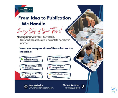 Complete Thesis Module Assistance for Ph.D. Scholars