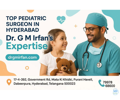 Top Pediatric Surgeon in Hyderabad – Safe & Specialized Child Care