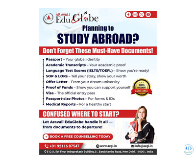 Education Consultant For USA In Delhi| Aravali Edu Globe