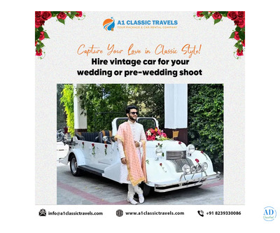 Luxury Wedding Car Rental in Jaipur – A1 Classic Travels