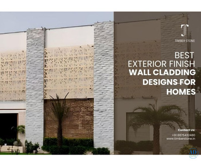 Best Exterior Finish Wall Cladding Designs for Homes