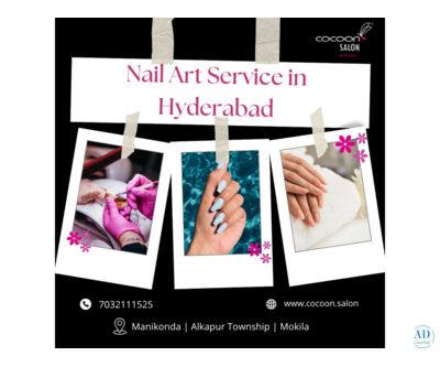 Nail Art Service in Hyderabad | Cocoon Salon