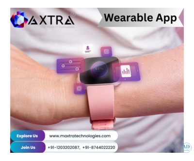Top Wearable App Development Services in India | Maxtra Technologies