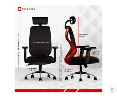 Buy Office Revolving Chair Chairs Online  - Cellbell