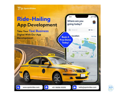 Revolutionize Your Taxi Business with SpotnRides AI Uber Clone App