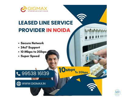Leased Line Service Provider in Noida Sector 63 – Gigmax Business Internet
