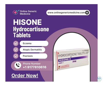 Manage Allergies with Hydrocortisone Tablets | Get at OnlineGenericMedicine