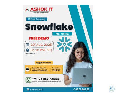 Learn Snowflake Online with Ashok IT – Expert Training