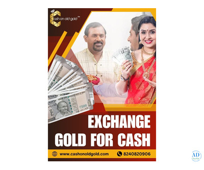 Exchange Gold for Cash in Kolkata - Cash On Old Gold