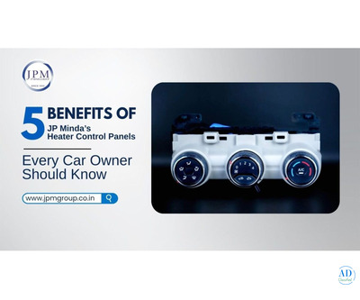 JP Minda’s Heater Control Panels Every Car Owner Should Know