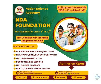 NDA 1 Year Foundation Programme in Pune
