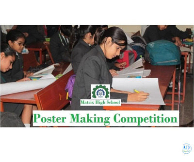 POSTER MAKING COMPETITION at Matrix High School