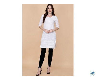 Online Buy Chicken Kurti Round Neck – PrettyLady