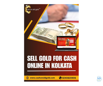 Sell Gold for Cash Online in Kolkata - Cash On Old Gold