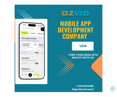Trusted Mobile App Development Company in Austin - OZVID Technologies