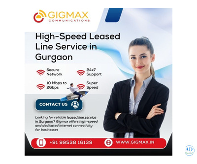 High Speed Leased Line Service in Cyber City Gurgaon | Gigmax