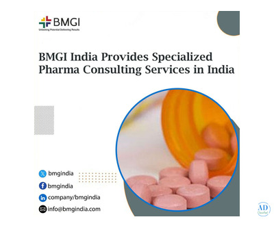BMGI India Provides Specialized Pharma Consulting Services in India