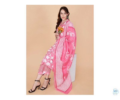 Buy Online 3 Piece Pink Suit from PrettyLady
