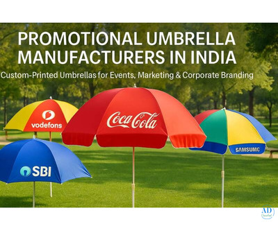 Most Reliable Promotional Umbrella Manufacturers in India