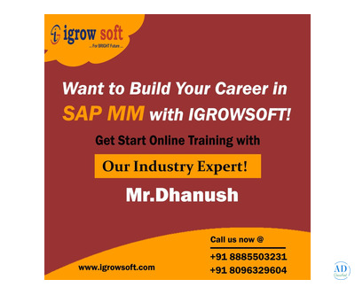 SAP MM Training from Igrowsoft in Ameerpet Hyderabad