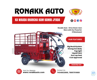 battery wala loading rickshaw