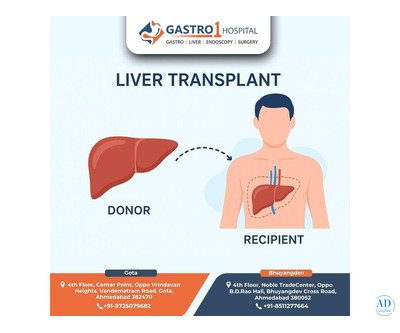 Book Your Liver Transplant Consultation at Gastro1 Hospital in Ahmedabad