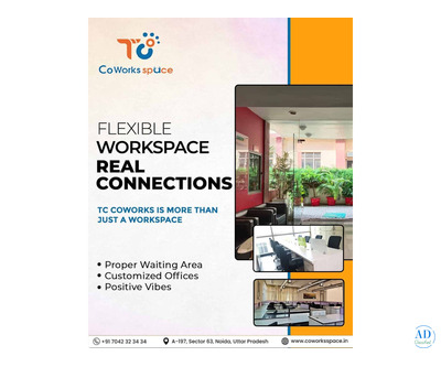 Affordable Coworks Space in Noida | TC Coworksspace