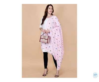 Buy Online Printed Dupatta Cotton Light – PrettyLady