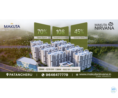 Gated Community Flats In Hyderabad – Makuta Nirvana
